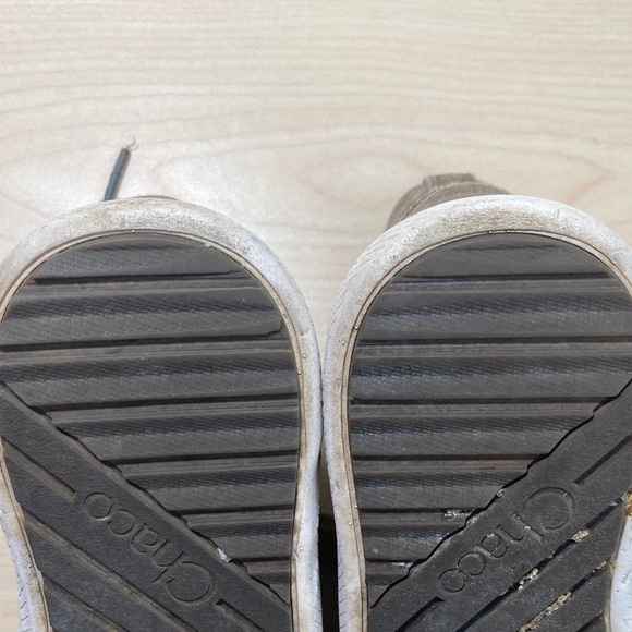 Chaco Brown Canvas High-Top Sneakers - Picture 8 of 9